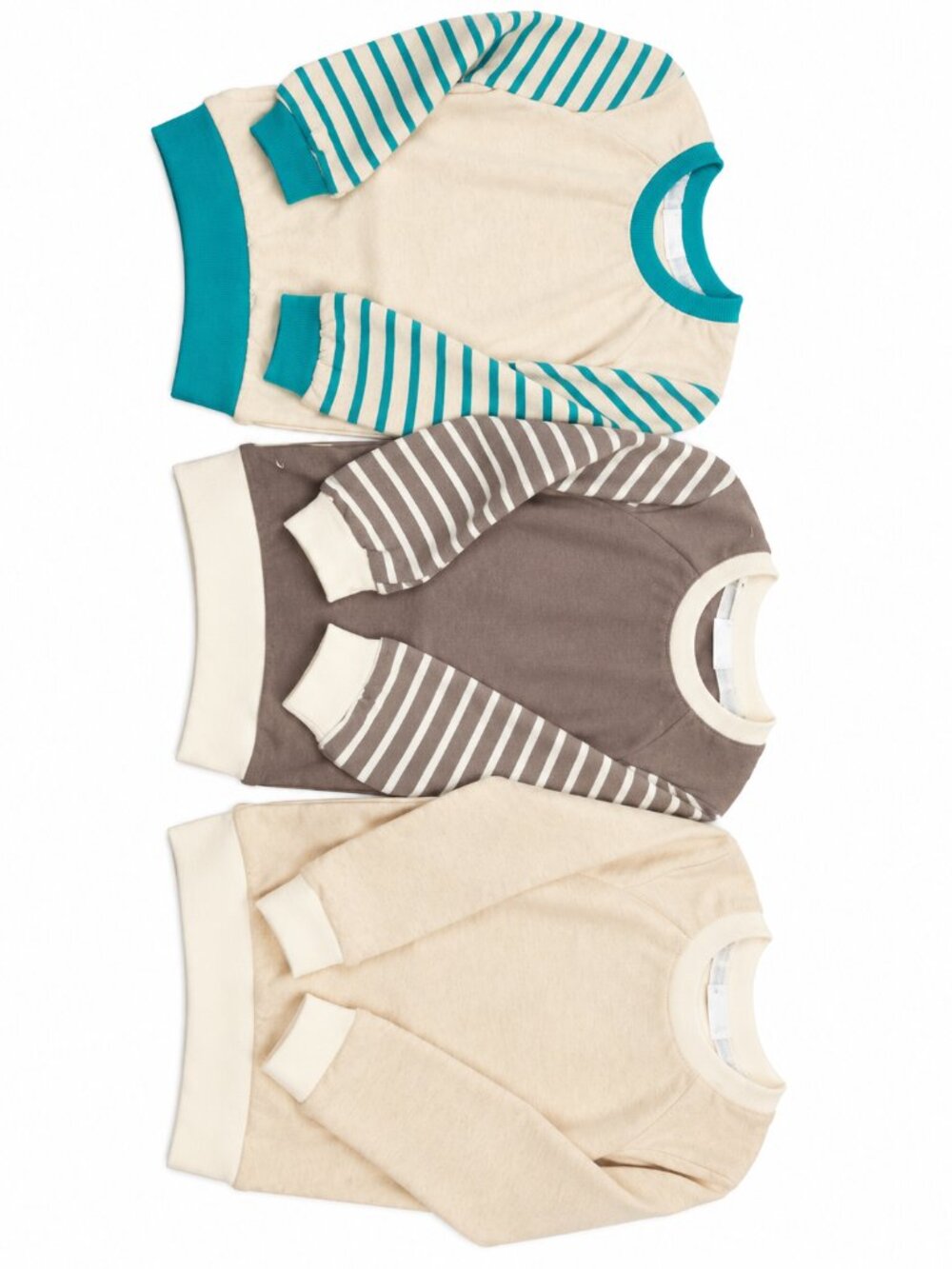 Set of 3 - Baby Boy Crewneck Toddler Sweatshirt Top (size 3-4T)